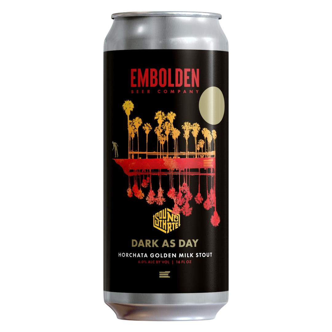 Embolden Dark as Day Milk Stout 4pk 16oz Can