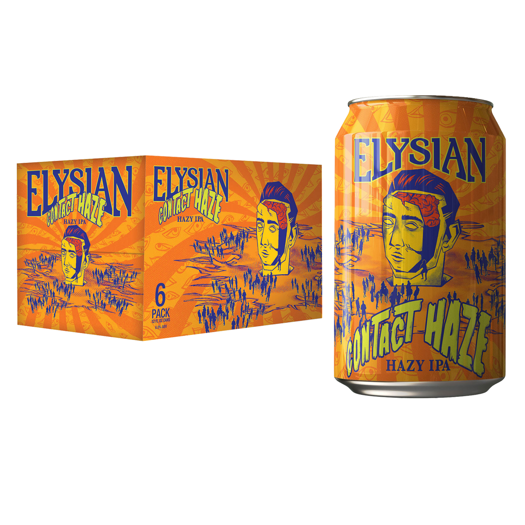 Elysian Contact Haze 6pk 12oz Can 6.0% ABV